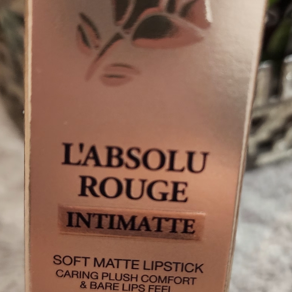Lancome l'absolu rouge.  299 french cashmere.